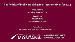 The Politics of Problem Solving and an Insurance Plan for 2024