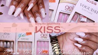 KISS NAILS on FLEEK For CHEAP | ADDING PRESS ONS | NAIL SALON LOOK MOST NATURAL | HIGH END NAILS