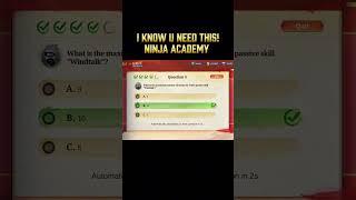 MLBB x Naruto Ninja Academy 13 Answer