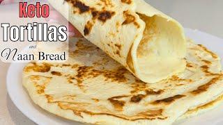 Keto Tortillas & Naan Bread with Clean Keto Flour