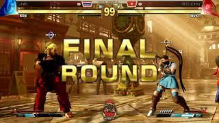 TGU 2018 Day 1 - SFV Pools - HyperX the official headset - Jniis vs Red John