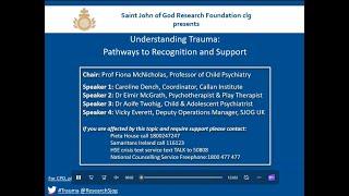 SJOG Research Foundation Learning Exchange Series: Understanding Trauma Speaker 1 Dr Caroline Dench