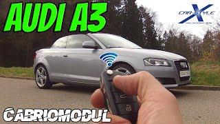 Cabriomodul, Dachmodul, Verdeckmodul - XCar-Style passend für  Audi A3 8P S3 Cabrio