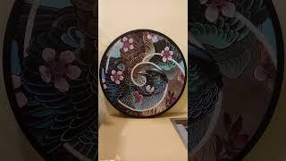 tông màu trầm sang xịn cho một bức tranh gỗ đẹp tuyệt cú mèo  #shortvideo
