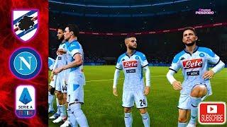 PES 2020 / Сампдория - Наполи / Геймплей Игры