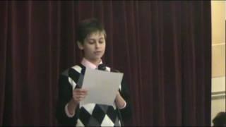 Daniel's speech on Bar-Mitzvah