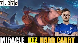 MIRACLE [KEZ] HARD CARRY 7.37D - DOTA 2 HIGHEST MMR MATCH#dota2  #dota2gameplay  #miracledota