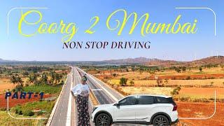 1200 Km Non-Stop | Coorg to Mumbai Epic Journey!
