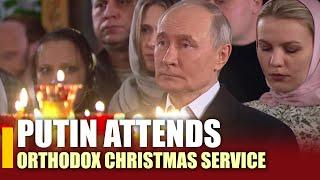 RUSSIA | MOSCOW |CHRISTMAS |Russia's Putin attends Orthodox Christmas service in Moscow