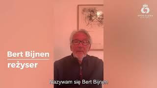 Bert Bijnen o premierze online „Łucji z Lammermoor”