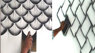 8 wall painting 3D design ideas