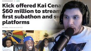 TrainwrecksTv Calls Out Kai Cenat $60 Million Kick Deal