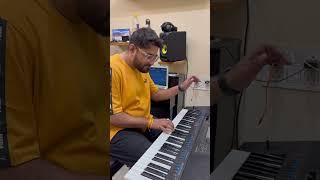 O Hansini #valentinesday #valentinesdaypiano #ohansini #rdburman #keyboard #cover #krms #shorts