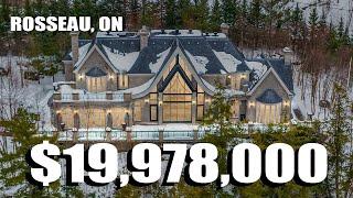 Designed By Ferris Rafauli, INSIDE A $19 MILLION DOLLAR LUXURIOUS MUSKOKA MANSION!!! .