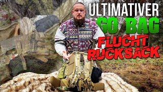 FLUCHTRUCKSACK - der BESTE  | Bug Out - Go Bag | Survival, Bushcraft, Militär, Prepping | Max Cameo