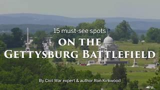 The Gettysburg battlefield must-see sites