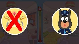 Safety Sheriff Labrador #25 | Learn Safety Knowledge with Doberman and Friends | Babybus Games