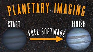 How to Image the Planets Jupiter & Mars | Astrophotography | AutoStakkert & WaveSharp Tutorial