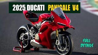 All New 2025 Ducati Panigale V4 & V4S | 10 Key Features You Need To Know!