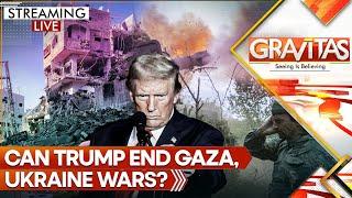 Can Trump Stop the Ukraine War in 24 Hours Like He Promised? | GRAVITAS LIVE