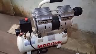 Kompresor Angin Oiless Modern 0,75HP/ 8Liter MODERN