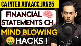 MIND BLOWING Financial statements hacks for CA inter success