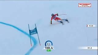 Beaver Creek  - men's Super-G, Dec 4, 2022 - Marco Odermatt  2nd place