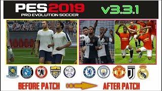 PES 2019 Mobile Patch | MOD PES 2020 | New Season Kits & Real Team Names