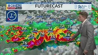More Strong to Severe Storms Tonight, Staying Weather Aware - CBS42 News @ 6pm