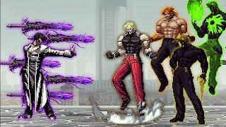 [KOF Mugen] Yagami AD LV 2 Vs Rugal Bernstein Team