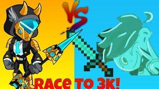 GoldenAleX V.S. NathanGames YT | 3k Race