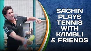 Sachin Tendulkar plays Tennis & Badminton with Vinod Kambli & friends | #SportPlayingNation