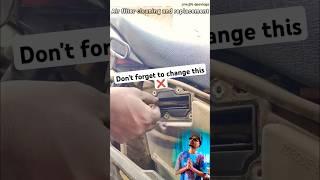 Cleaning and replacement of Air filter| simple method 2025