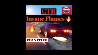 INSANE NISSAN SKYLINE GTR R32 2 STEP (FLAMES) Anti-Lag