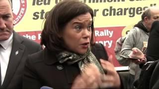 Sinn Féin's Mary Lou Vs Greedy Banker
