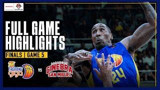 TNT vs BRGY. GINEBRA | FULL GAME 5 FINALS HIGHLIGHTS | PBA SEASON 49 GOVERNORS' CUP | NOV. 6, 2024