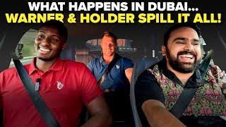 David Warner & Jason Holder on DP World ILT20, Dubai Stories, &More | The Dubai Journey | EP19