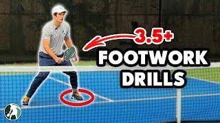 A Secret for PERFECT Pickleball Footwork & 3 Drills to Get to 5.0