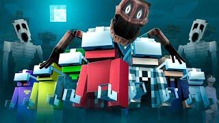 Minecraft Horror VR With 7 People is Chaotic