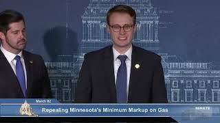 Press Conference: Repealing Minnesota's Minimum Markup on Gas - 03/02/23