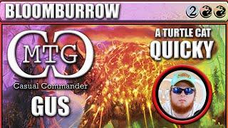 Gus touches Bloomburrow Inappropriately - MTG Casual Commander : Quicky #bloomburrow #packopening