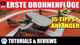 15 Anfänger-Tipps für erste Drohnenflüge (z.B. DJI mini 2, mini SE, MAVIC mini)