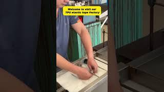 clear elastic tape #factory #machine #smallbusiness