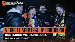 Borussia Dortmund vs FC Barcelona  Straßenumfrage zum wilden Champions League Fight 