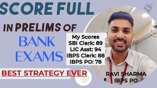 Score 90% in any banking prelim with this strategy | SBI IBPS Exams | Ravi Sharma IBPS PO