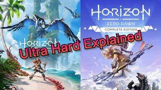 Ultra hard explained in less than 180 seconds for HZD and HFW