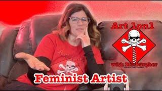 Feminist Artist | Art 1on1 with Mr. Burgher | #podcast #artpodcast #art101