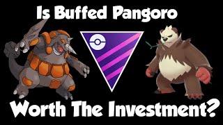 IS *BUFFED* PANGORO WORTH THE INVESTMENT FOR THE MASTER LEAGUE? FT PALKIA & RHYPERIOR