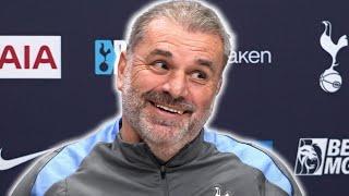 10th at Christmas? 'Christmas is JOYOUS OCCASION!' | Ange Postecoglou EMBARGO | Man City v Tottenham