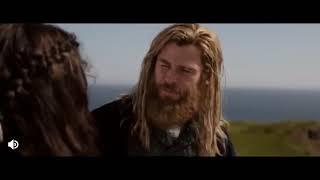 Thor tries to kiss Valkyrie - EXCLUSIVE DELETED SCENE - Avengers Endgame [HD]